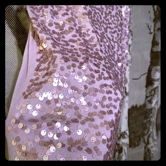 Sequined pink tank - Picture 3 of 3